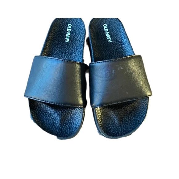 Old Navy Boys Black Sandals 1/2​​ - Picture 2 of 5